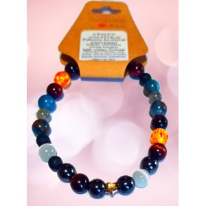 PULSEIRA ANCESTRAL - UNIVERSO (C/ PEDRAS SEMI-PRECIOSAS)